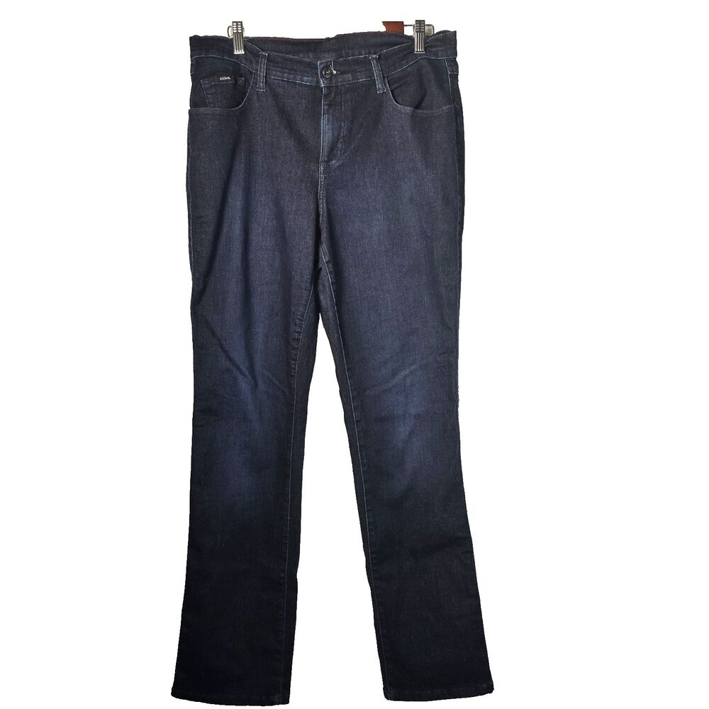 KÜHL Womens Size 12 Regular Dark Wash Bootcut Stretch Denim Jeans EUC